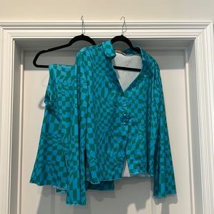 Matching Abstract Checkered Set